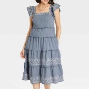 Knox Rose Women’s Midi Dress - Steel Shore